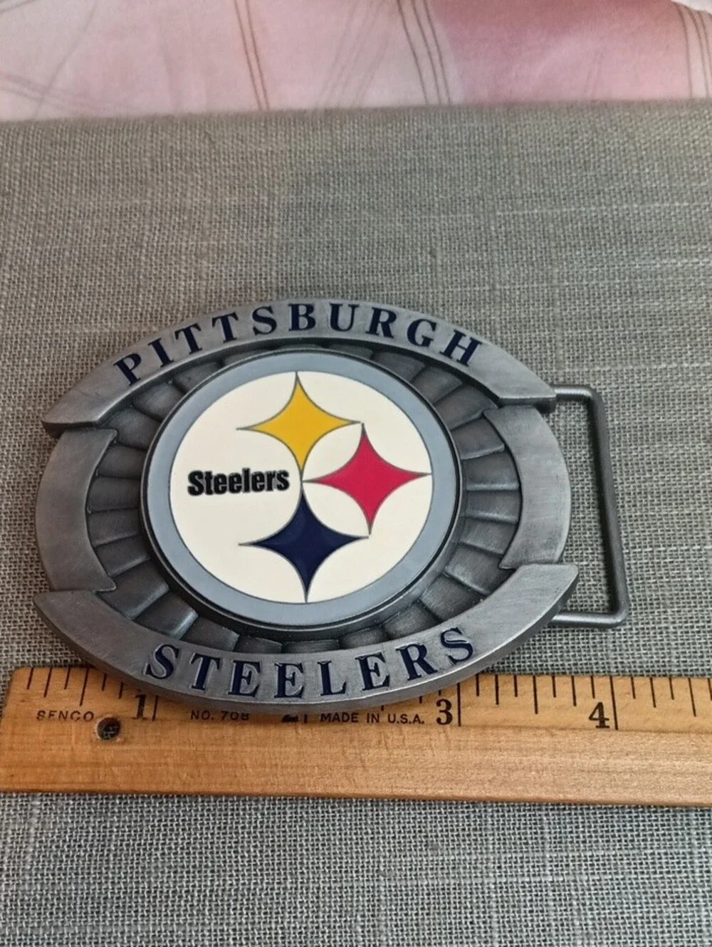 Siskiyou Pittsburgh Steelers Metal Belt Buckle 2004